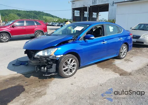 2015 Nissan Sentra Sr from USA, damaged, VIN 3N1AB7AP7FY334210